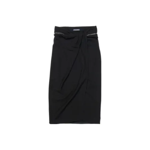 Jacquemus Черные Женские Повседневные Длинные Юбки