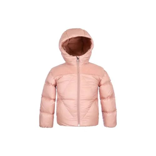 MONCLER Розовый Детский Пуховик