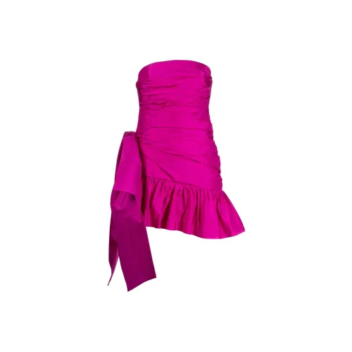 LOVESHACKFANCY Без рукавов Платье Женское Электрический Фиолетовый