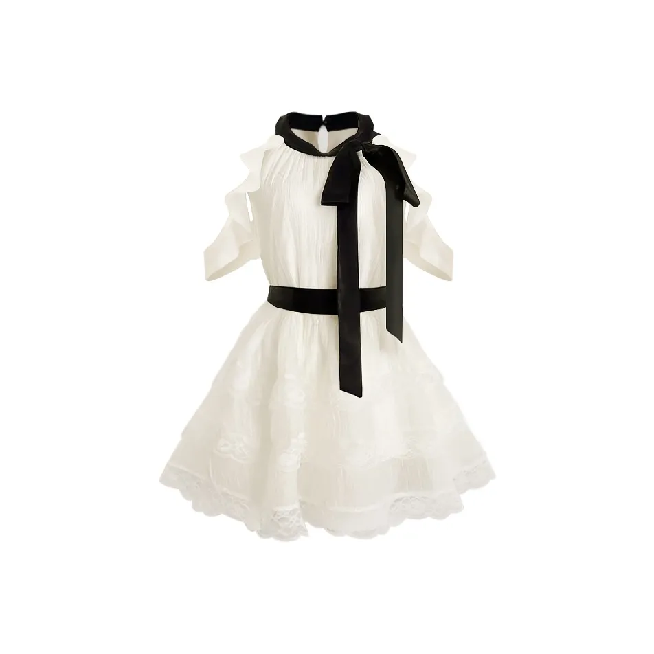 2026:   la lune cocktail midi dress cream  9      POIZON
