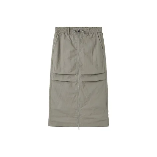Miss Sixty Повседневный Длинный Юбка Женская Армейский Зеленый