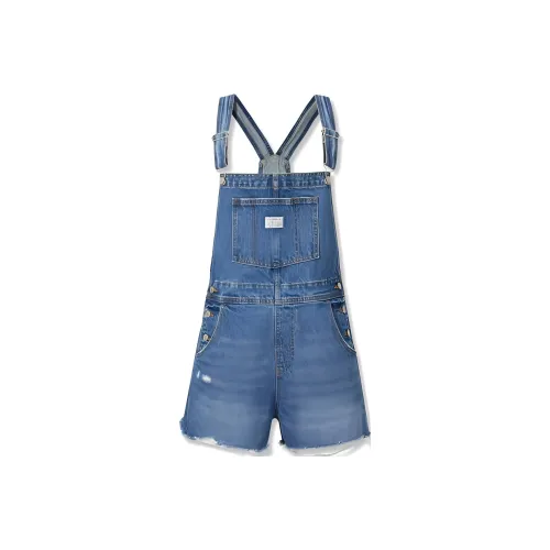 Levis Синие Женские Джинсовые Шорты