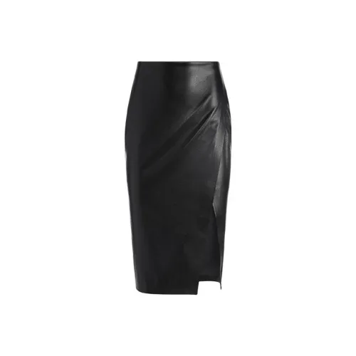 ALICE+OLIVIA Повседневный Длинный Юбка Женская Черная