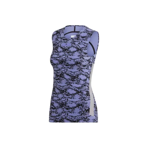 Adidas Светло-фиолетовые Женские Спортивные Майки Без Рукавов