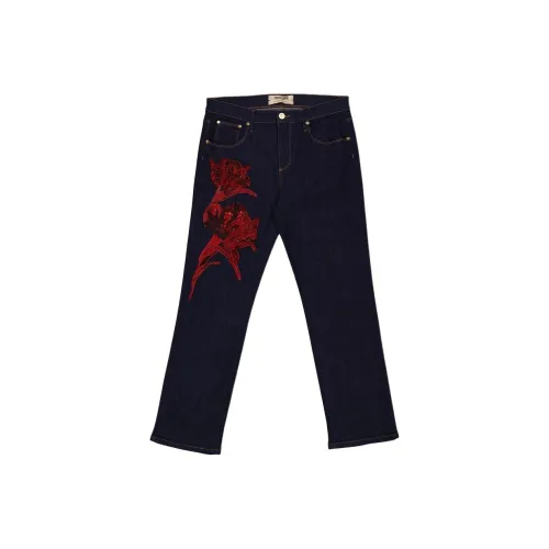 Roberto Cavalli Джинсы Женские Синие