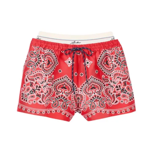Sandro Повседневные шорты Женские Red