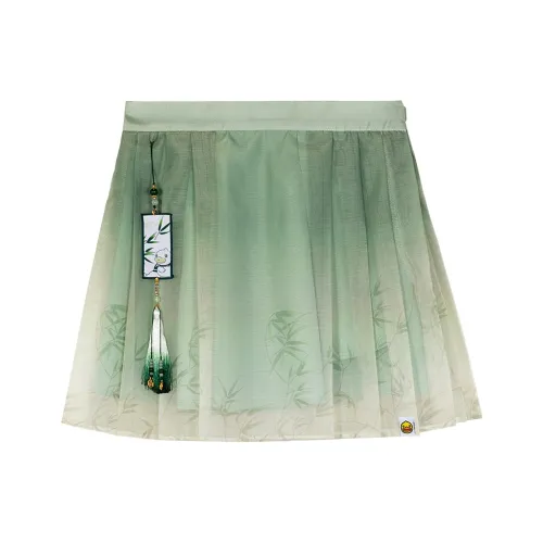 B.Duck Повседневные короткие юбки Женские Бирюзовый