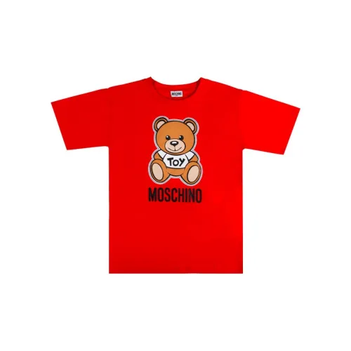MOSCHINO Короткий рукав T-рубашки Красный Детский