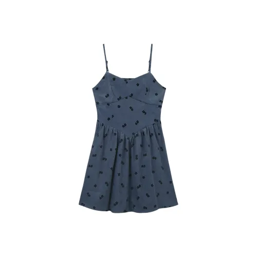 MIGU Синие Женские Слиплатья