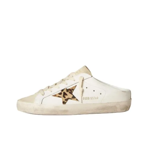 Golden Goose Супер Звезда Sabot Домашние тапочки Женские Белые