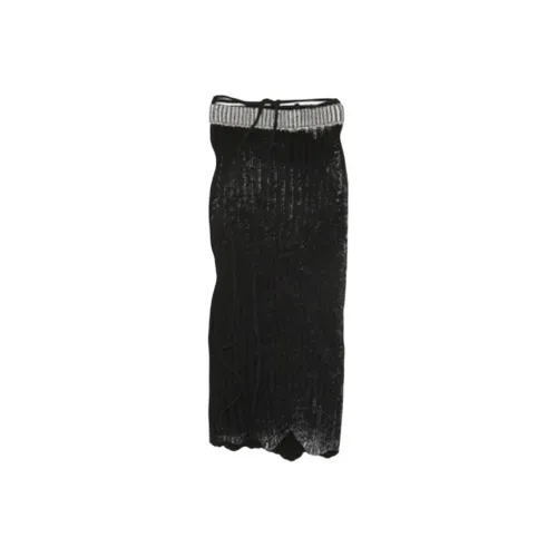 ACNE STUDIOS SS24 Повседневная длинная юбка женская черная