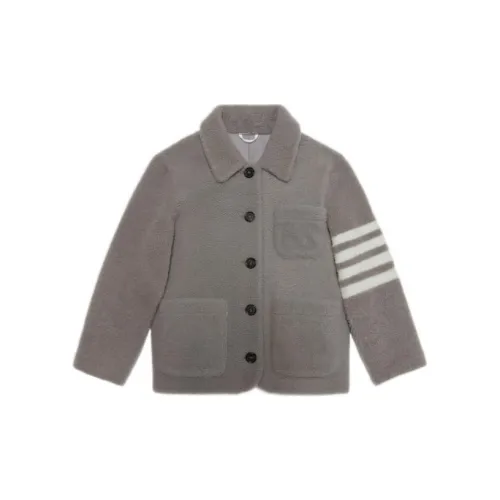 THOM BROWNE Серый Kids Куртки