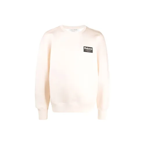 Alexander McQueen Толстовка Мужская Бежевая