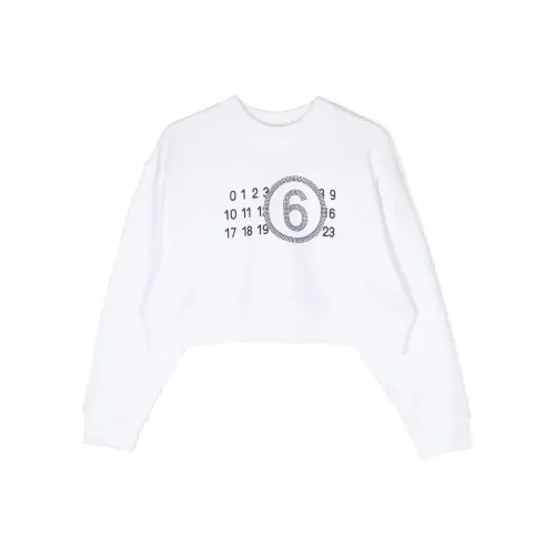 MM6 MAISON MARGIELA Свитшот Белый Детский