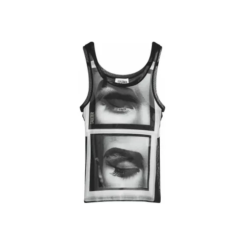 Jean Paul Gaultier SS24 Sleeveless Dress Women's Black Жан Поль Готье SS24 Без рукавов Платье Женское Черное