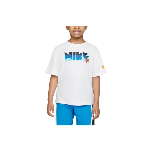 NIKE Белые Детские Футболки