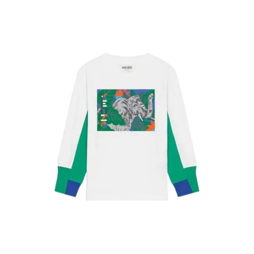 KENZO Белый Kids Свитшоты