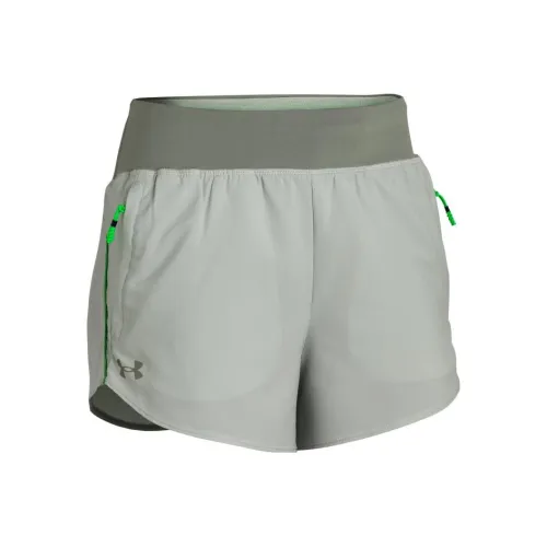 Under Armour Anywhere Спортивные шорты Женские Зеленые