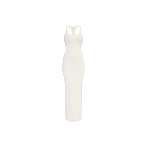 Jacquemus Off Белый/Экрю Женские Платья без рукавов
