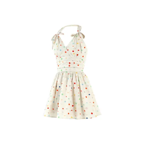 ZUKIZUKI Без рукавов Платье Женское Радужное