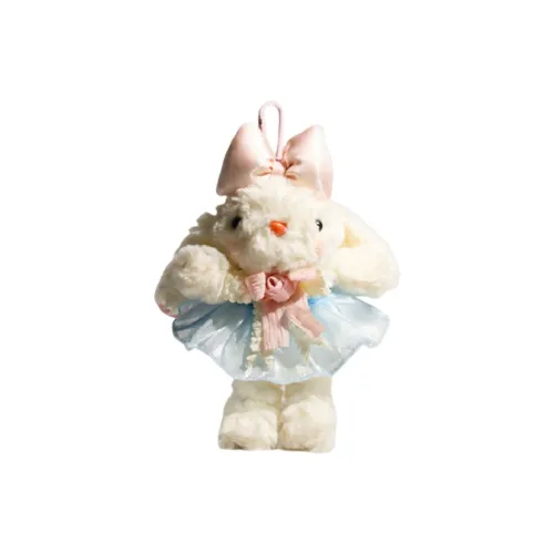 KUMAOYA Cute Fresh Little Rabbit Plush Pendant 17 см Высота