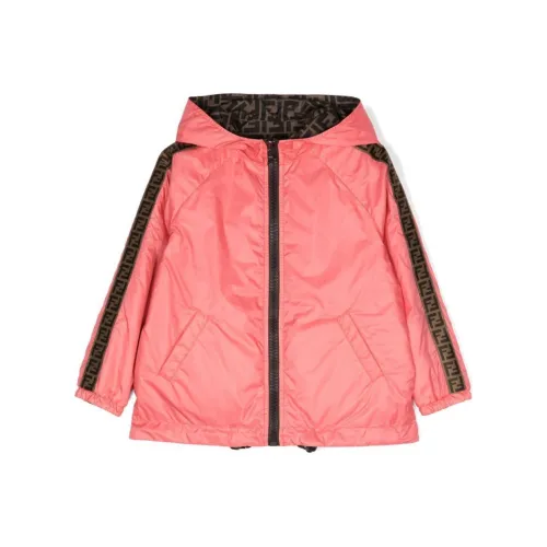FENDI Куртки и Пальто Детский Розовый