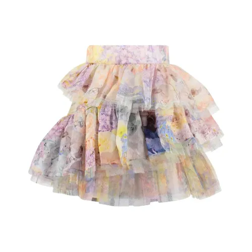 Zimmermann Многоцветные Женские Повседневные Короткие Юбки