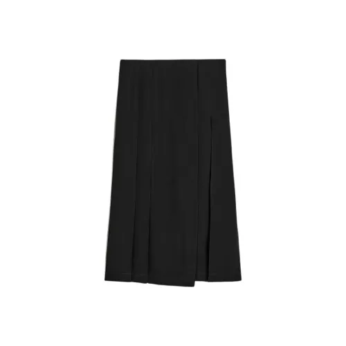 TOTEME SS24 Повседневная длинная юбка женская черная