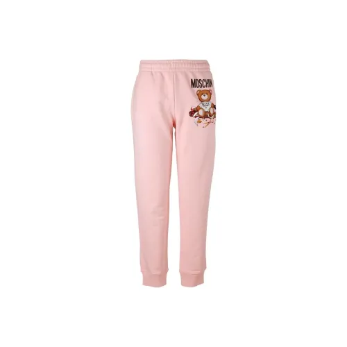MOSCHINO Розовые Женские Спортивные Брюки