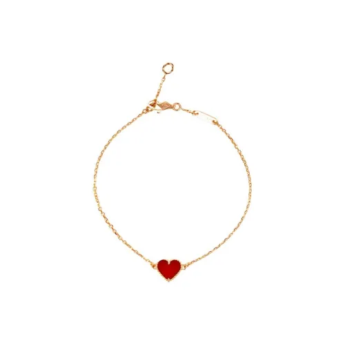 Van Cleef Arpels Браслеты из Халцедона Женские Розовое Золото