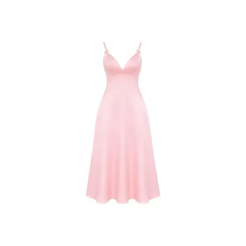 HOUSE OF CB Tiffany Slip Dress Женское Розовое Розовое