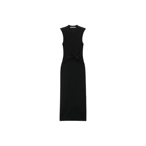 Alexander Wang Без рукавов Платье Женское Черное