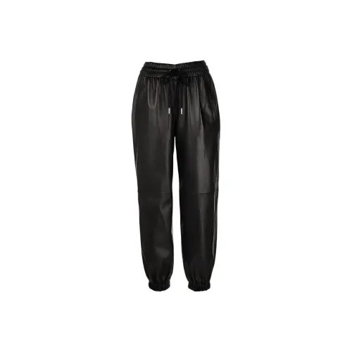 alexander wang Черные Женские Спортивные Брюки