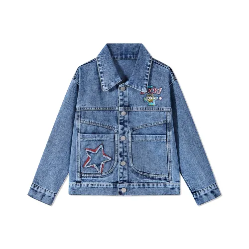 Disney Джинсовый синий Детские Куртки