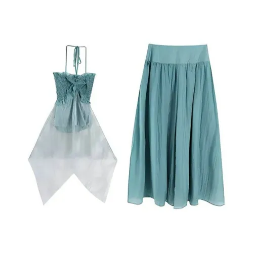 PLANE DRIFT Повседневный костюм женский мятно-зеленый