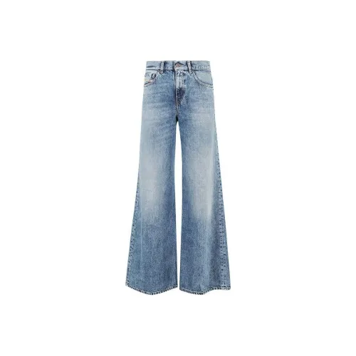 DIESEL Джинсы Женские Светло-Синий