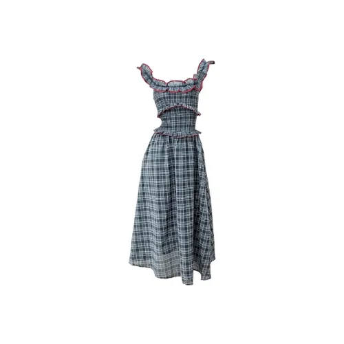 COHX Slip Платье Женское Темно-синий