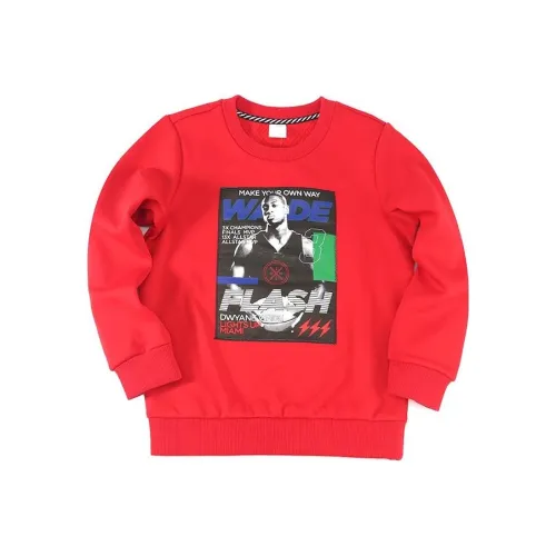 LINING YOUNG Свитшот Бык Красный Подростки