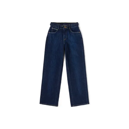 Lee совместный модель FW24 Джинсы Женские Темно-синий