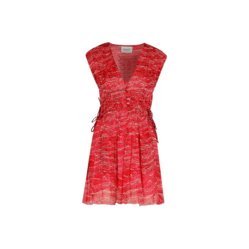 ISABEL MARANT ETOILE Red Женские Платья без рукавов