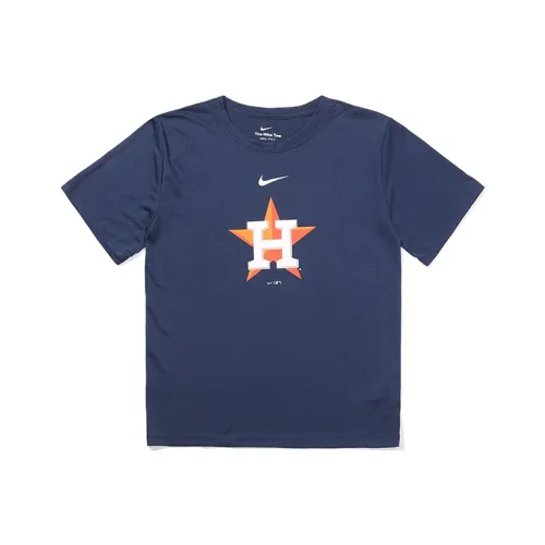 Nike x Mlb Base Logo T-Shirt Темно-синий Детский