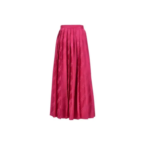 Vetements Hot Розовый Женские Повседневные Длинные Юбки