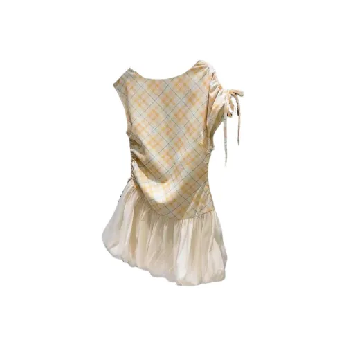 PLAY BUSH Без рукавов Платье Женское Цвет на изображении