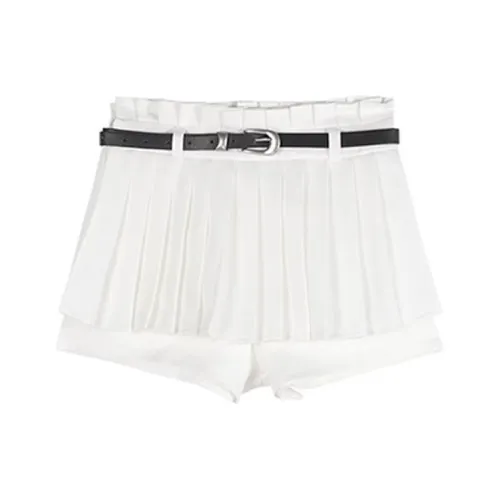 ETSE Повседневные короткие юбки Женские Белые