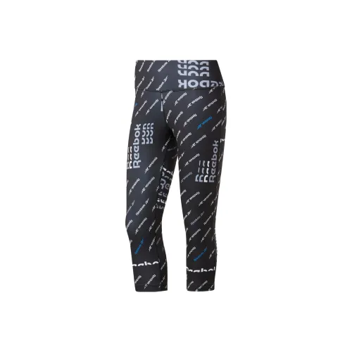 Reebok Workout READY AOP Спортивные брюки Женские Черный