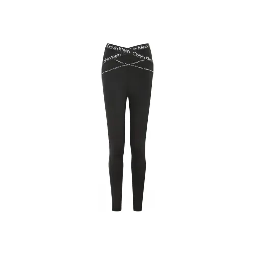 Calvin Klein Черные Женские Спортивные Брюки