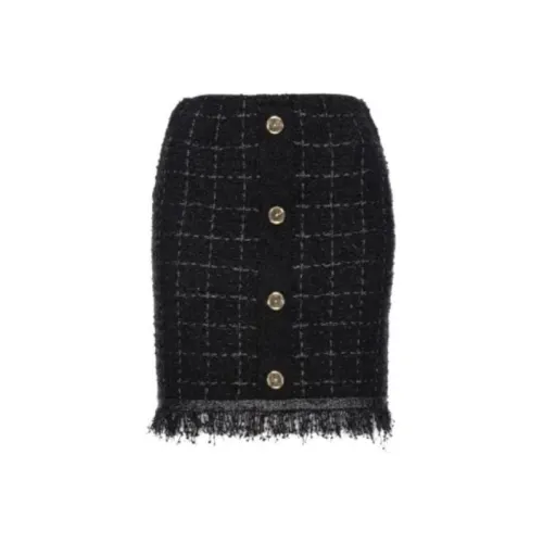 PINKO Черная Женская Повседневная Короткая Юбка