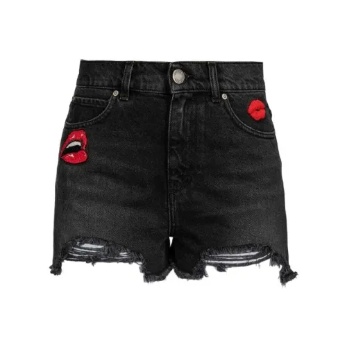 PINKO Черные Женские Джинсовые Шорты