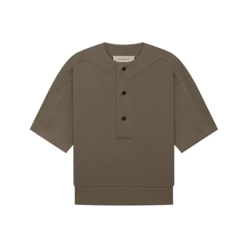 Fear of God ESSENTIALS T Бейсбольная рубашка Henley Off Деревянный Детский