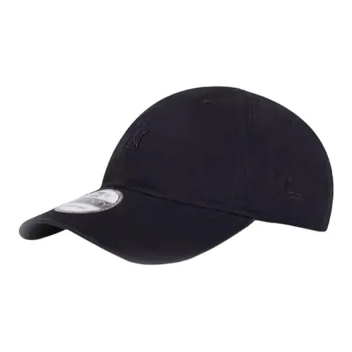 New Era Хлопковые кепки унисекс черные